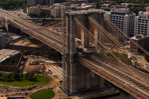 Безкоштовне стокове фото на тему «Бруклінський міст, інфраструктура, історичний» стокове фото