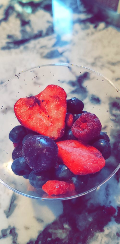 kalp, meyve, rengarenk içeren Ücretsiz stok fotoğraf