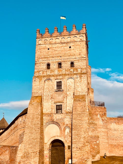 Gate to Lubarts Castle in Lutsk, Ukraine