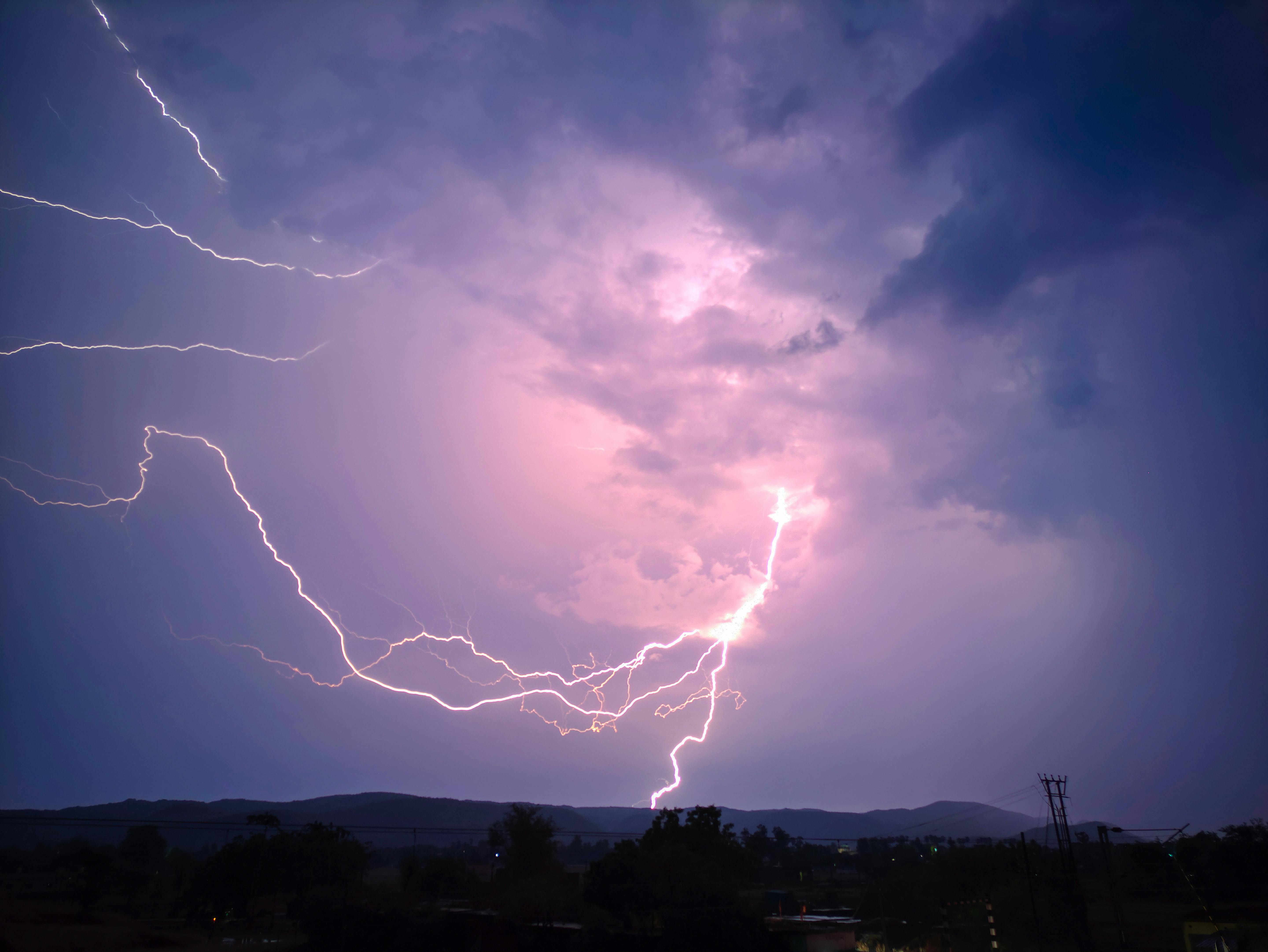 Lightning Strikes · Free Stock Photo