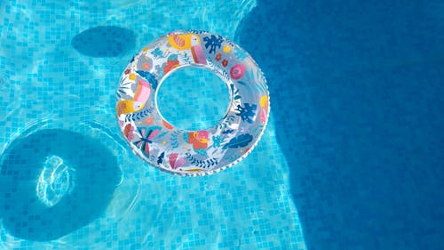 Swim Ring on the Swimming Pool