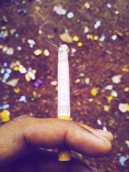 Free stock photo of cigarette, colourpop