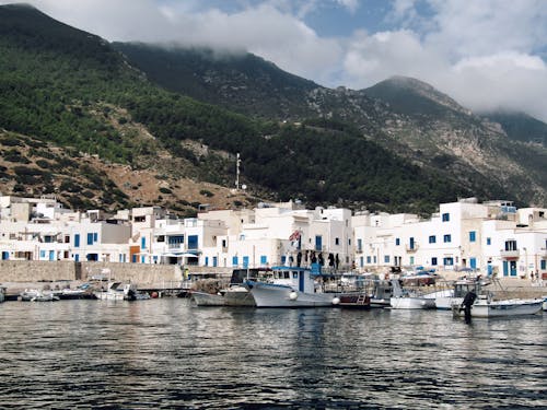 Free stock photo of amazing, boats, fishing village