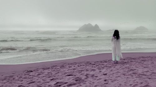 Free Purple Beach Stock Photo