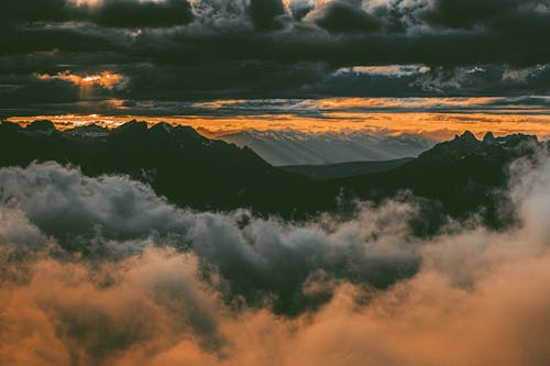 бесплатная Бесплатное стоковое фото с Альпы, буря, величественный Стоковое фото