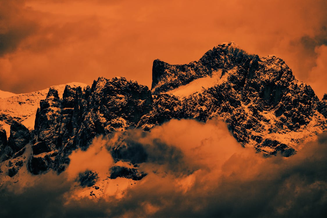 Kostnadsfria Kostnadsfri bild av alperna, berg, bergslandskap Stock foto