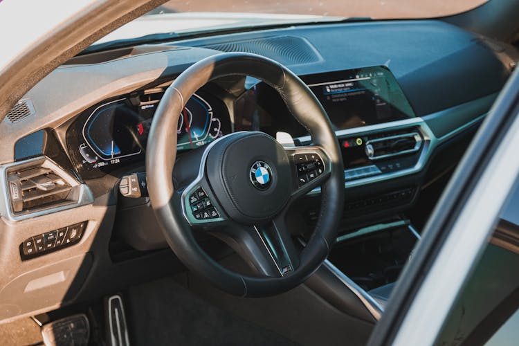 The Interior Of A BMW 3 Series