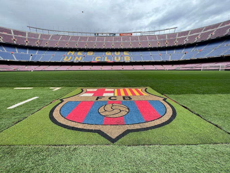 The Camp Nou Stadium In Barcelona