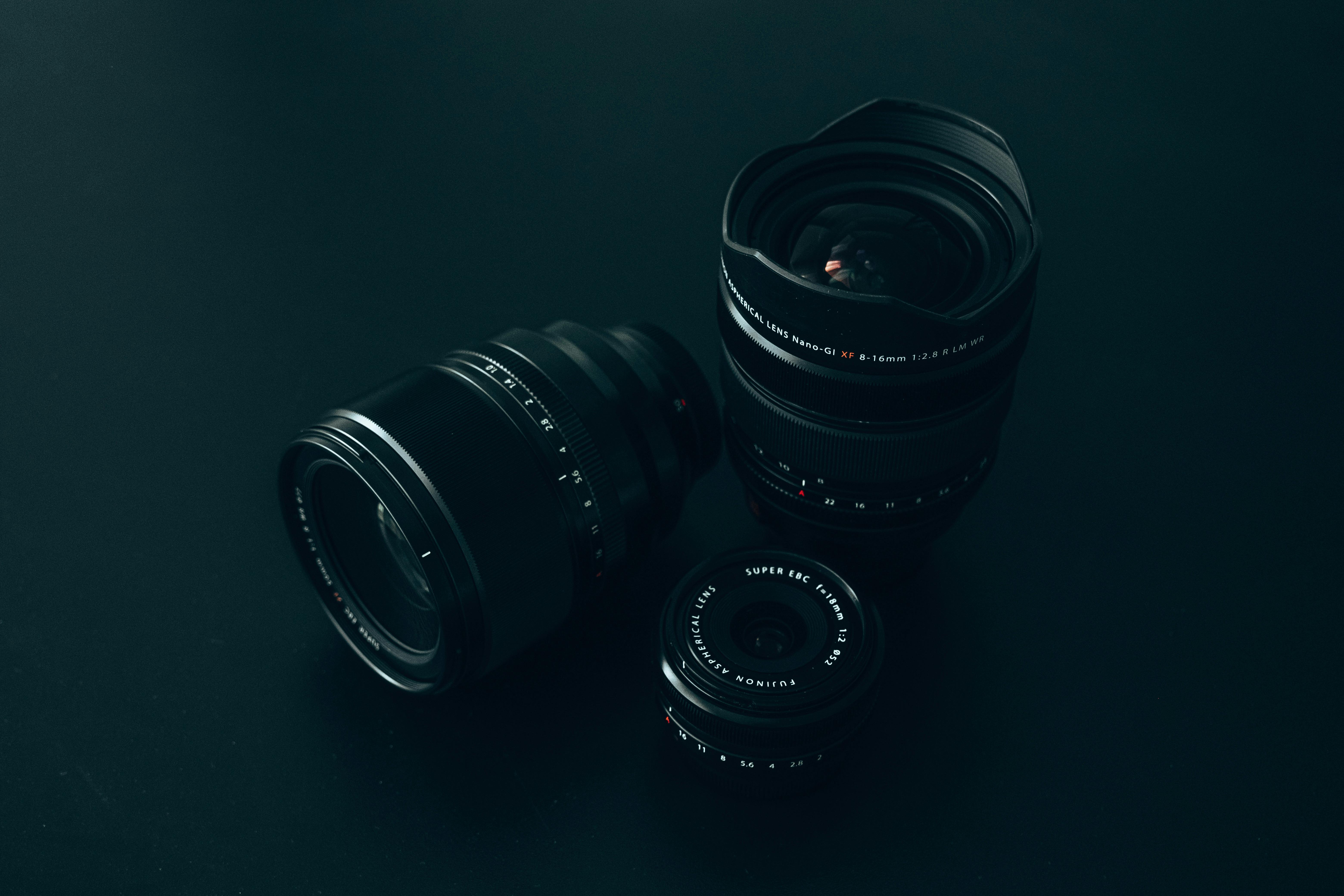A CloseUp Shot of Camera Lenses · Free Stock Photo