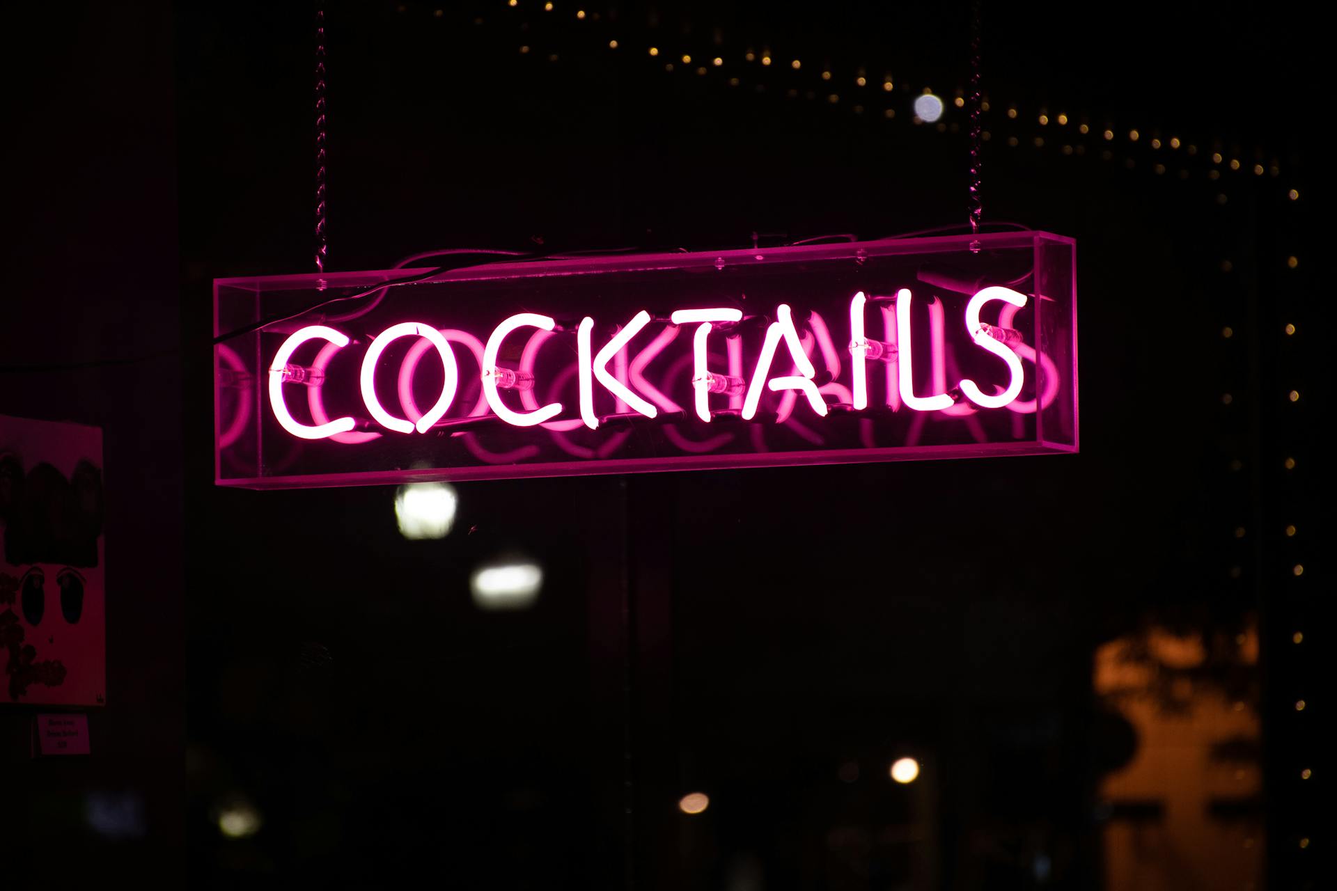 Cocktails Led Signage