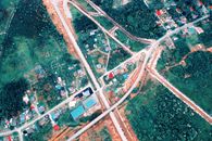 Aerial Photo of Houses and Roads