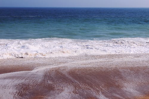 Δωρεάν στοκ φωτογραφιών με ακτή, άμμος, αφρός της θάλασσας