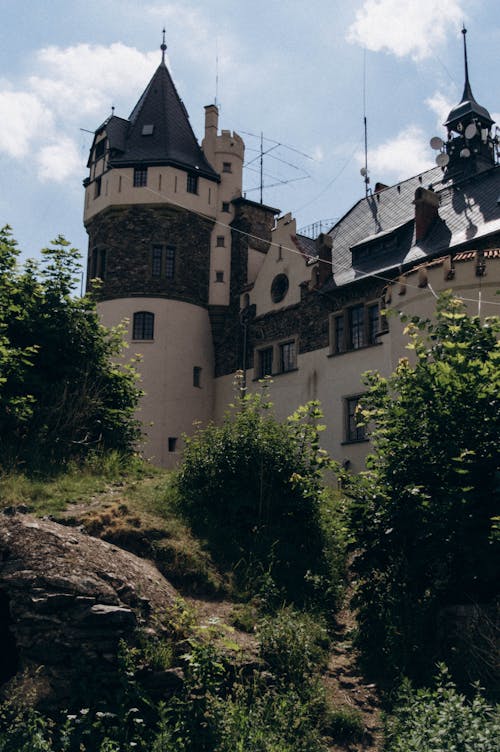 Doubravka Castle in Teplice, Czech Republic