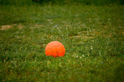 Photographie D'objectif De Décalage D'inclinaison De Boule Orange