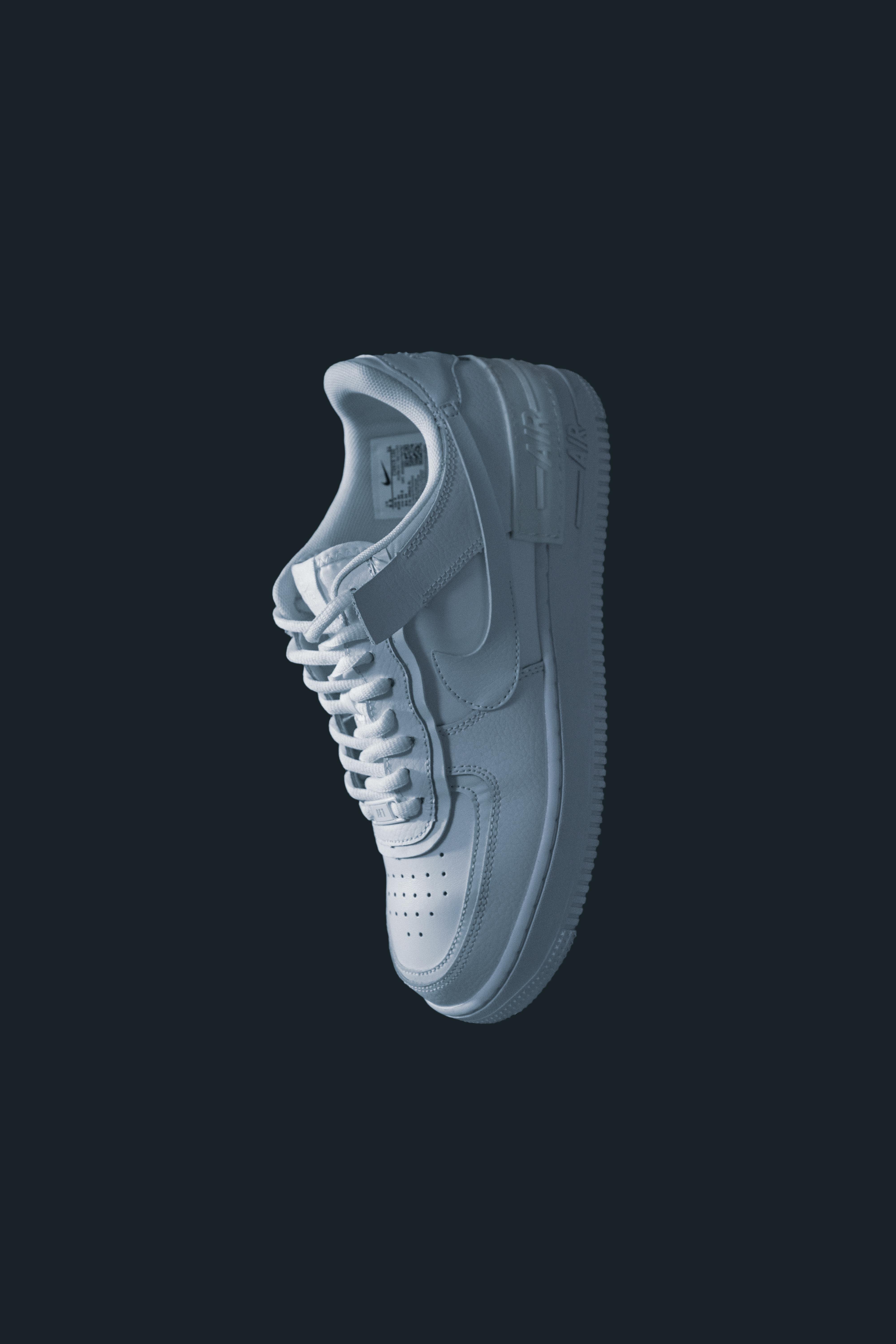 a white nike shoe