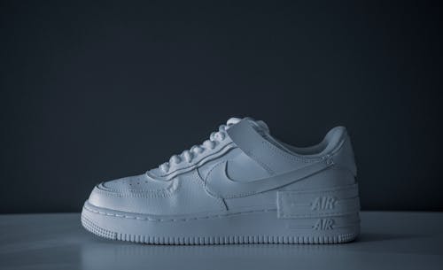A Close-Up Shot of a Nike Air Force 1