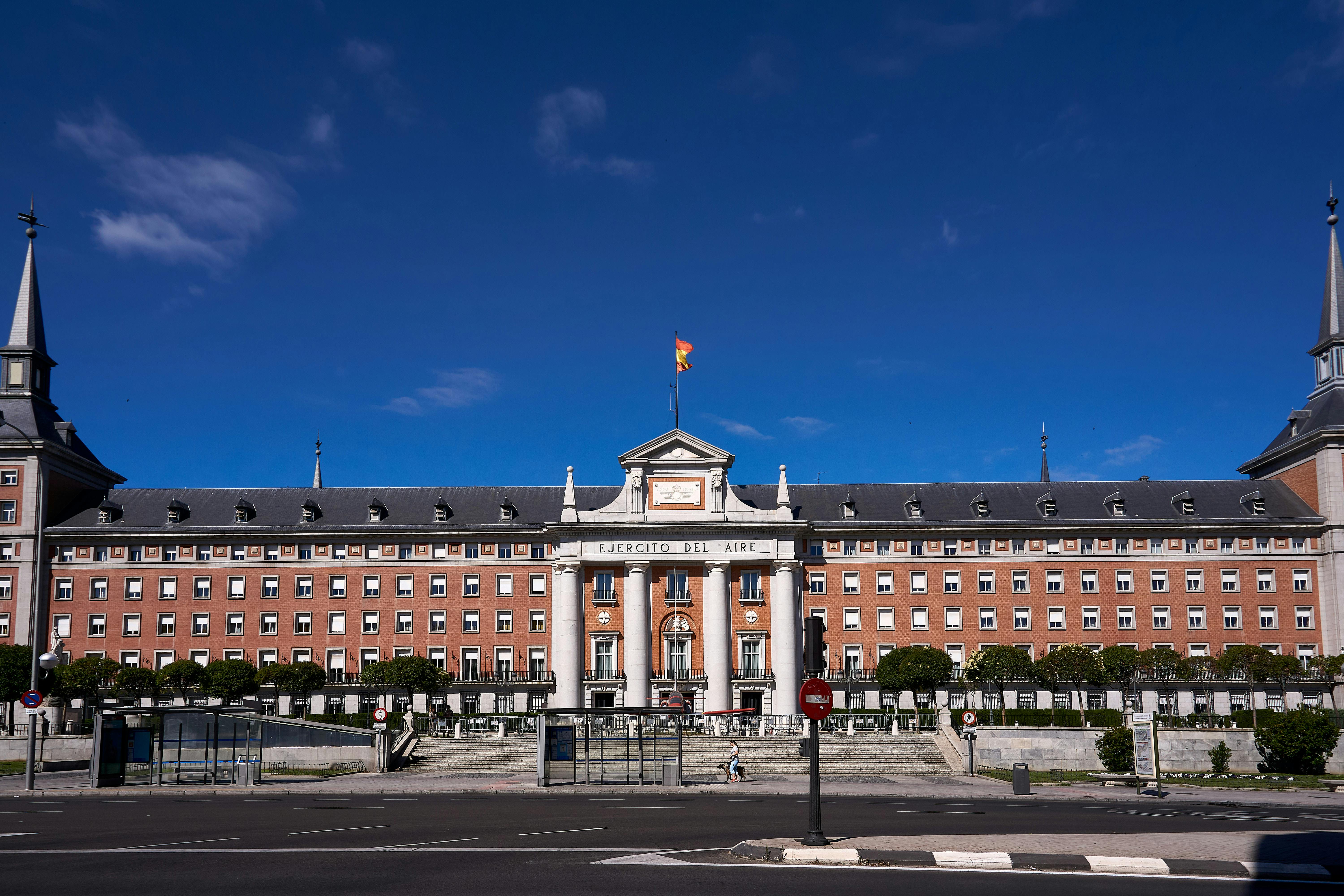 general headquarters of the air and space force in madrid spain