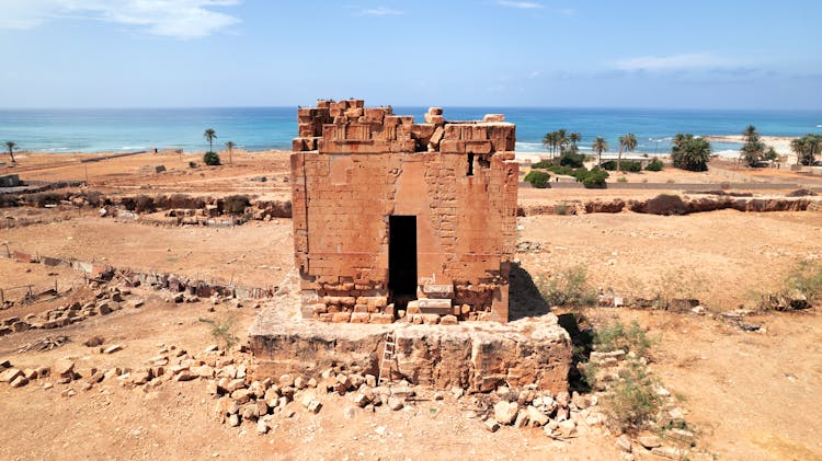 Hellenistic Mausoleum, Tolmeita, Libya.