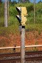 Railroad signal light