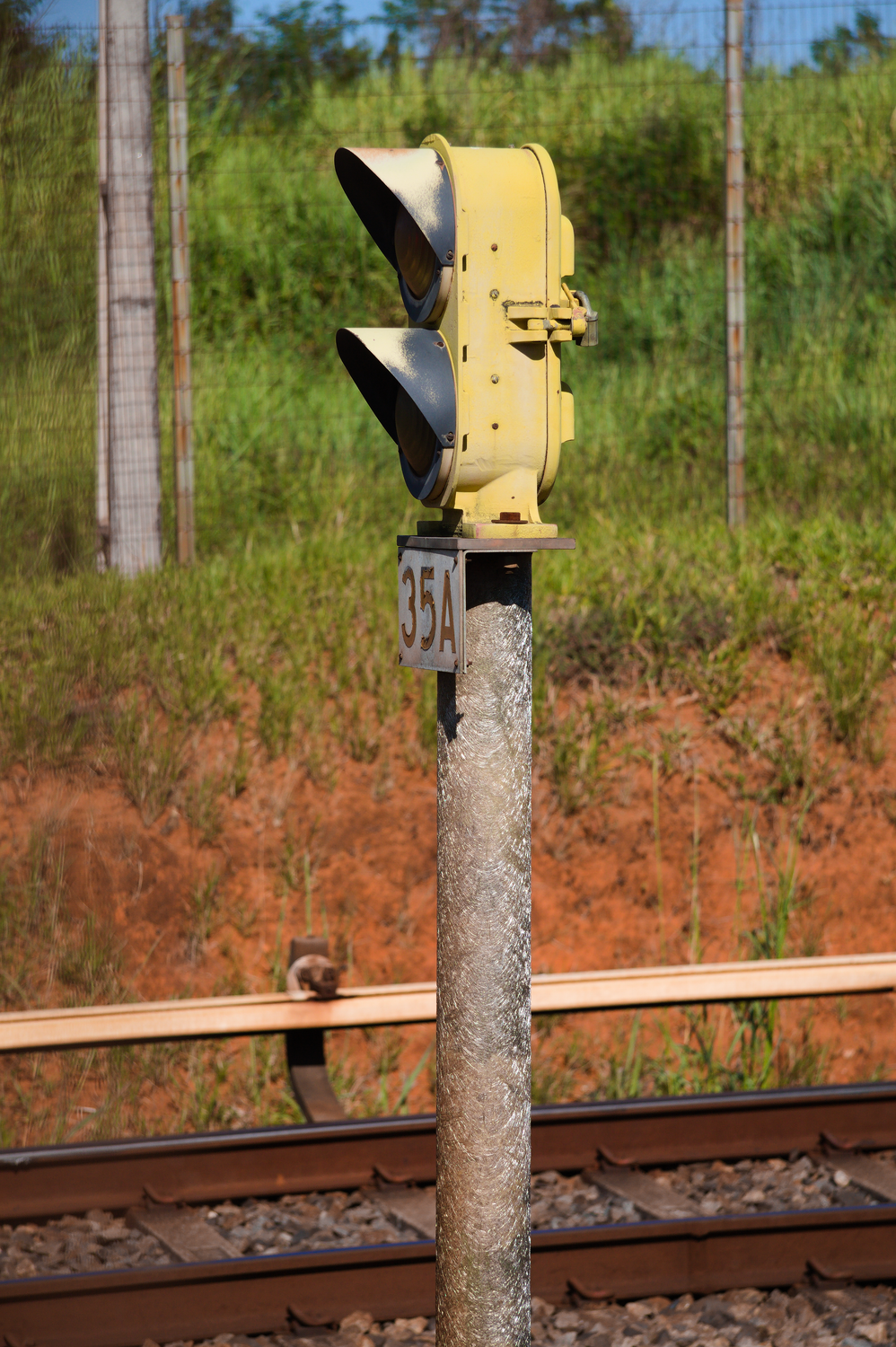 Rail Light Rfa Railroad Traffic Light with Stand · Free Stock Photo