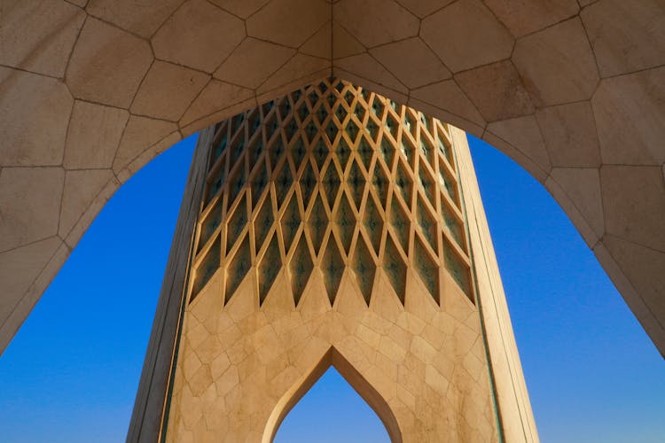 Azadi Tower In Tehran, Iran