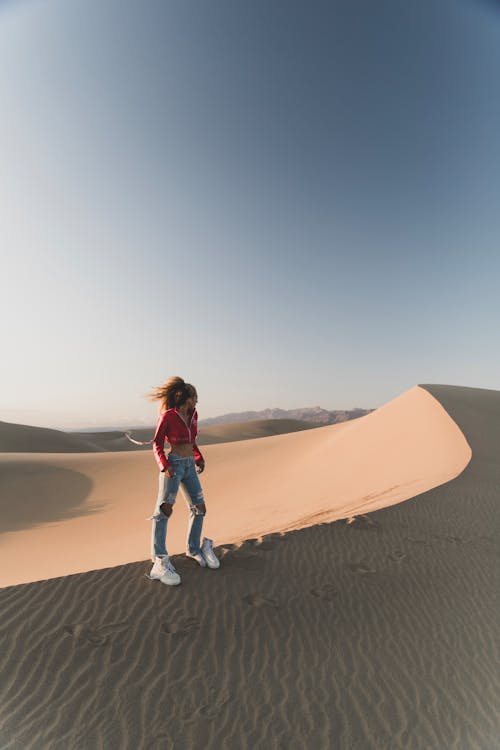 Woman on Dune