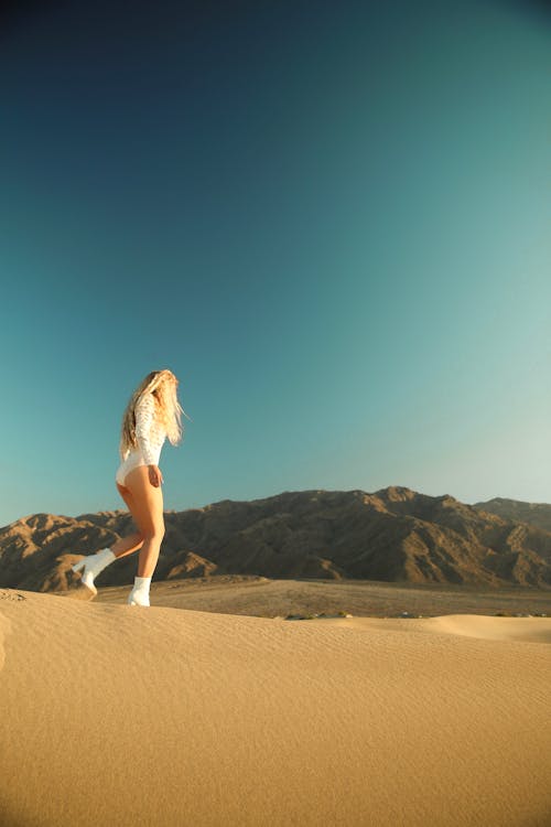 Woman on Desert