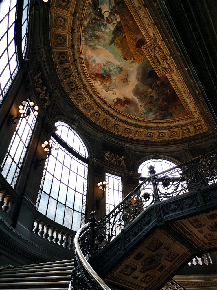 Interior Of The National Museum Of Art In Mexico City, Mexico