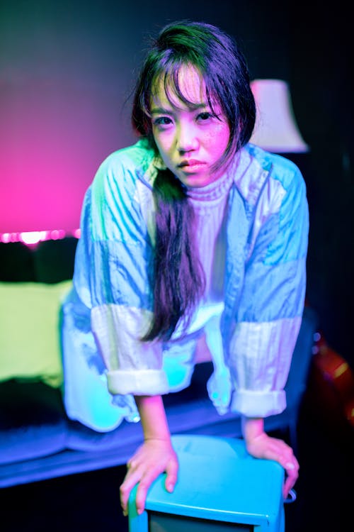 Základová fotografie zdarma na téma asijská holka, bunda, hezký