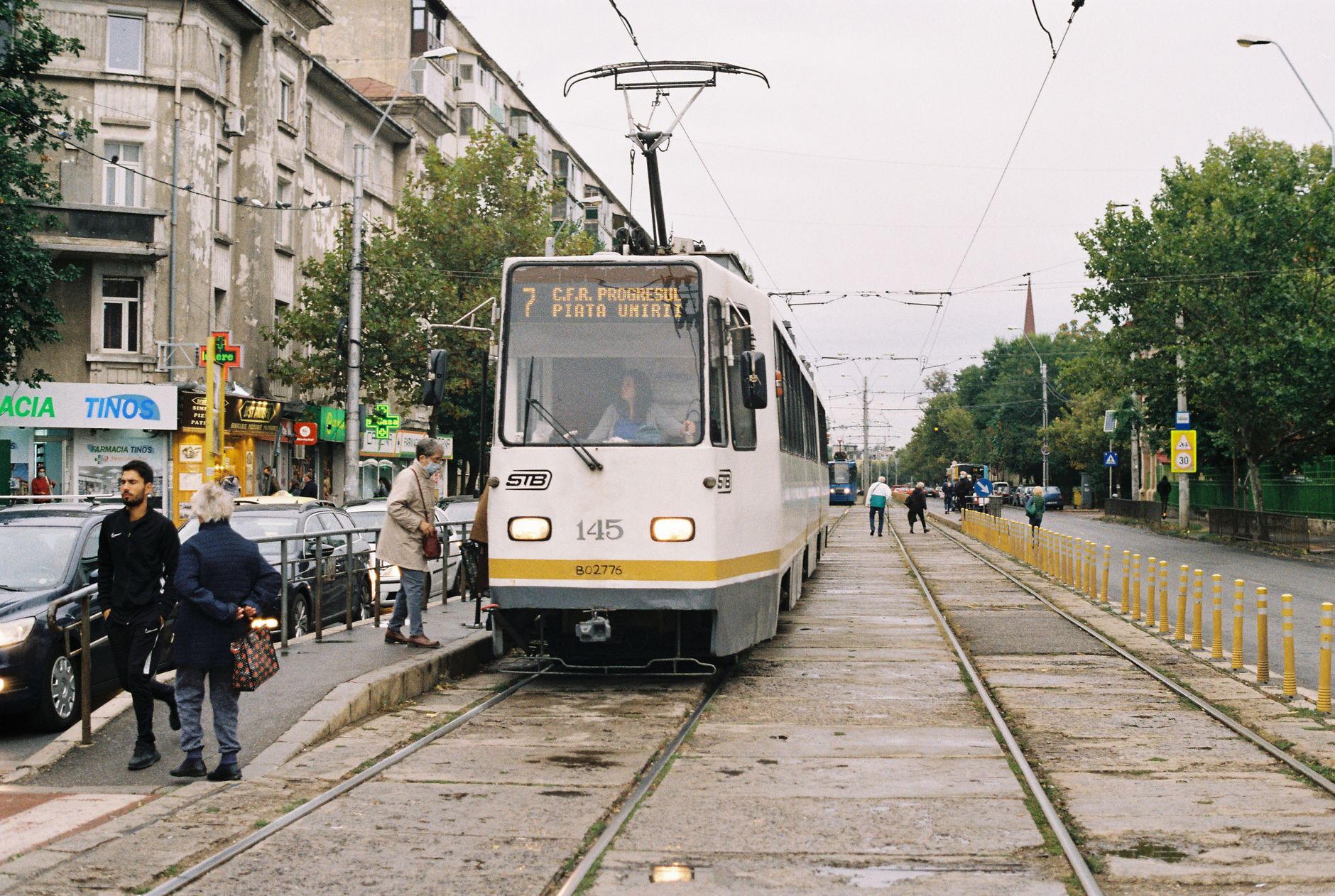 Betonare linie tramvai nouă în București: detalii de la primar