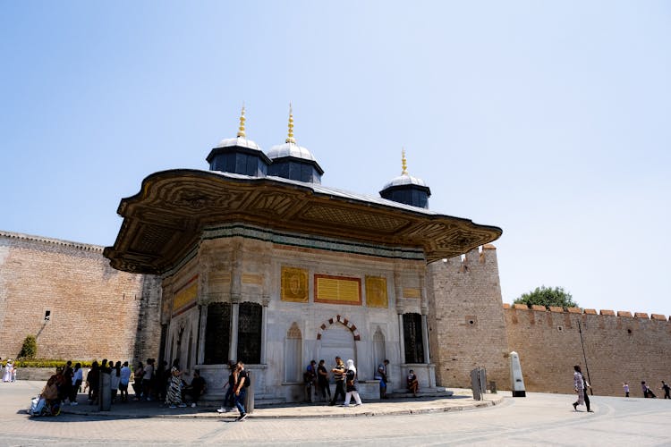 Fountain Of Ahmed III In Turkey