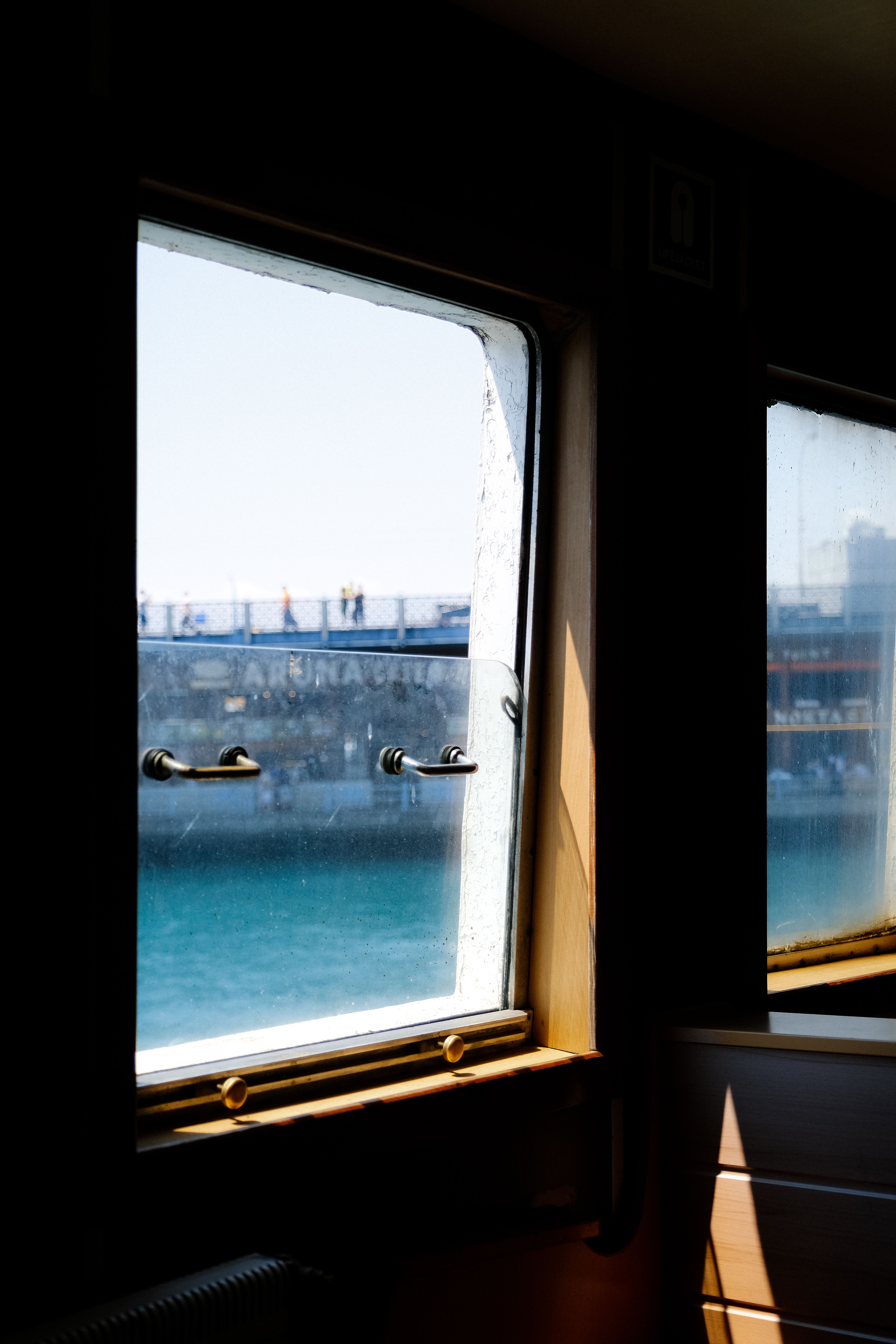 Windows in a Boat with the View on the Sea · Free Stock Photo