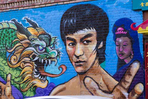 中國人, 亞洲, 牆藝術 的 免費圖庫相片