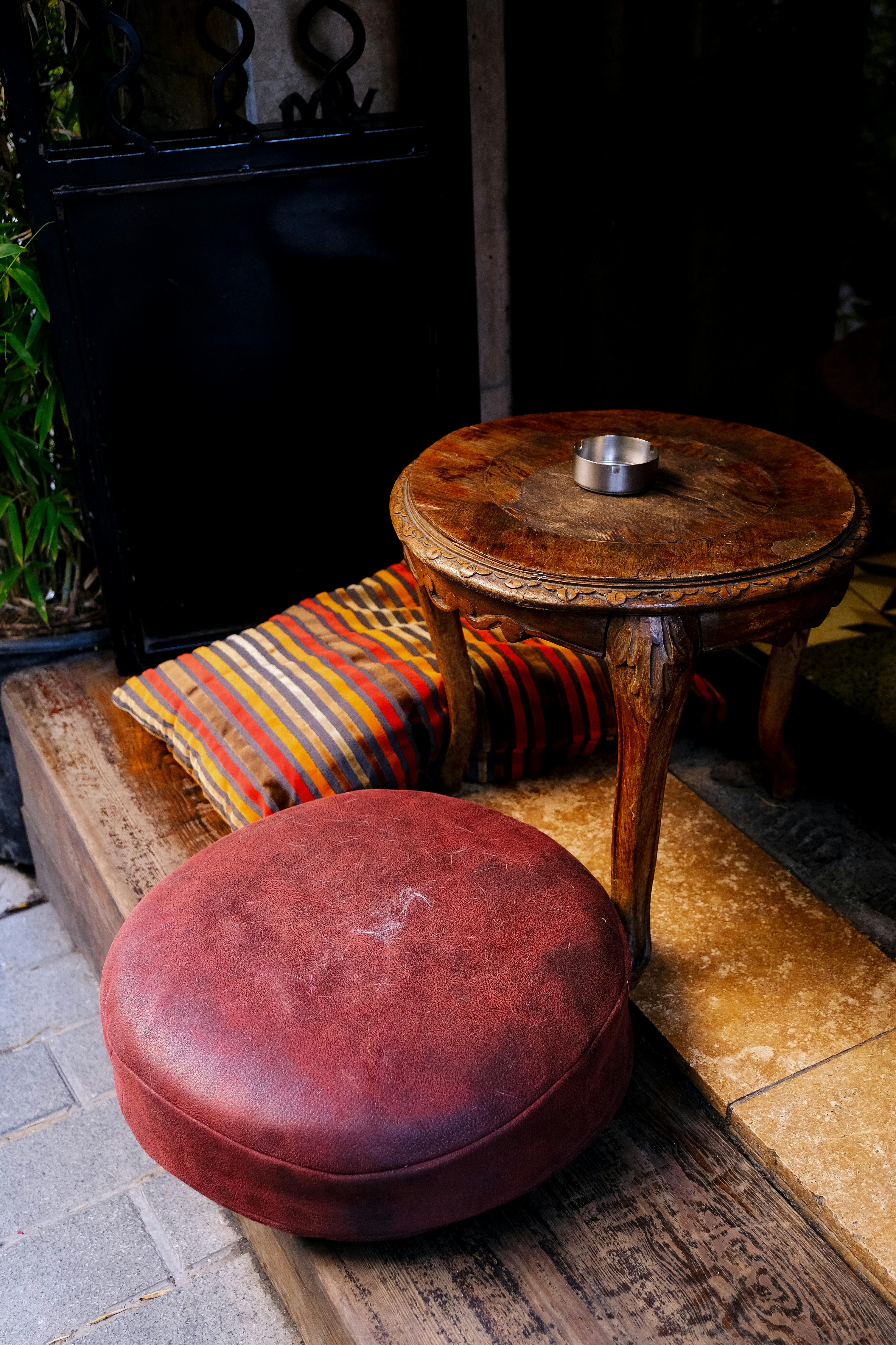 Authentic Moroccan pouf