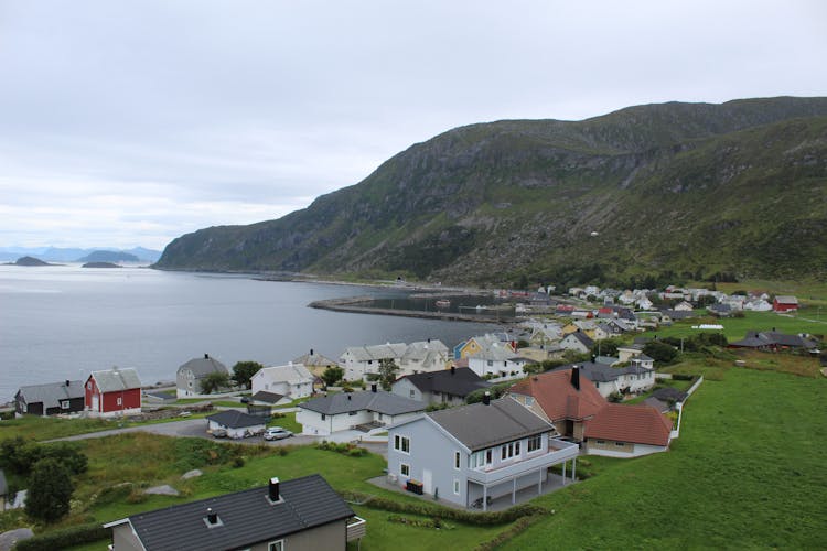 Photo Of A Town And A Harbor