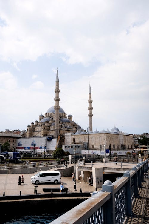 The New Mosque View from the Bridge in Istanbul