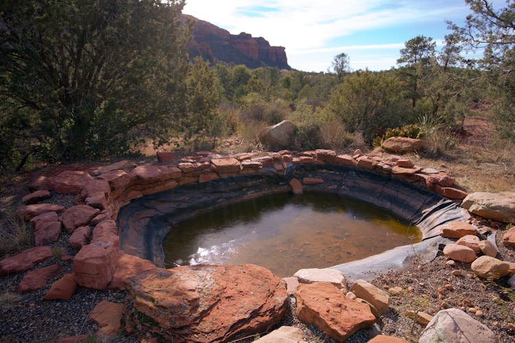 Hot Spring In Sedona National Park