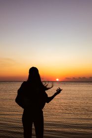 Beach Silhouette Photography