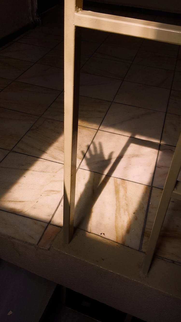 Shadow Of A Person's Arm