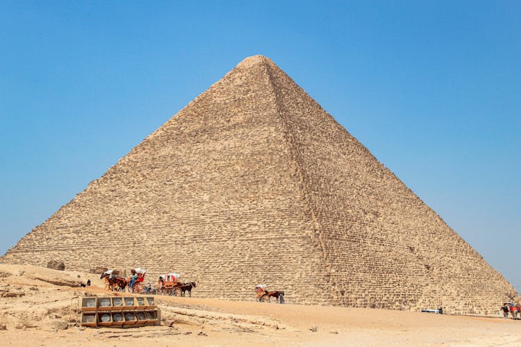 A Pyramid Of Giza In Egypt