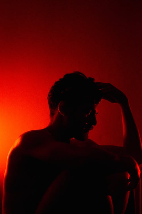 남자, 빨간불, 사람의 무료 스톡 사진