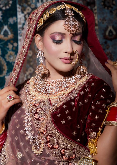 Bridal jewellery look by Designaari
