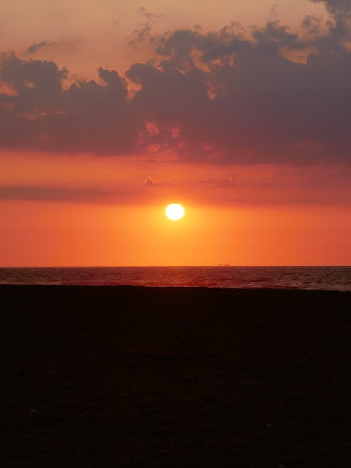 Beach during Sunset