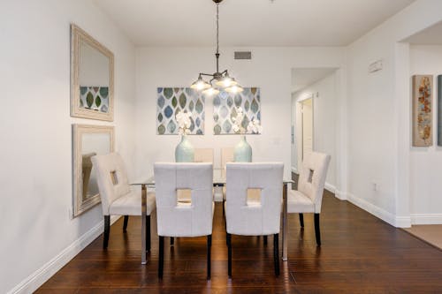 Wall Decorations in a Dining Room