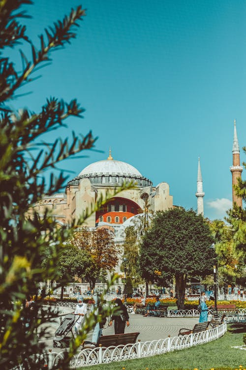 Gratis lagerfoto af hagia sophia, Istanbul, kalkun