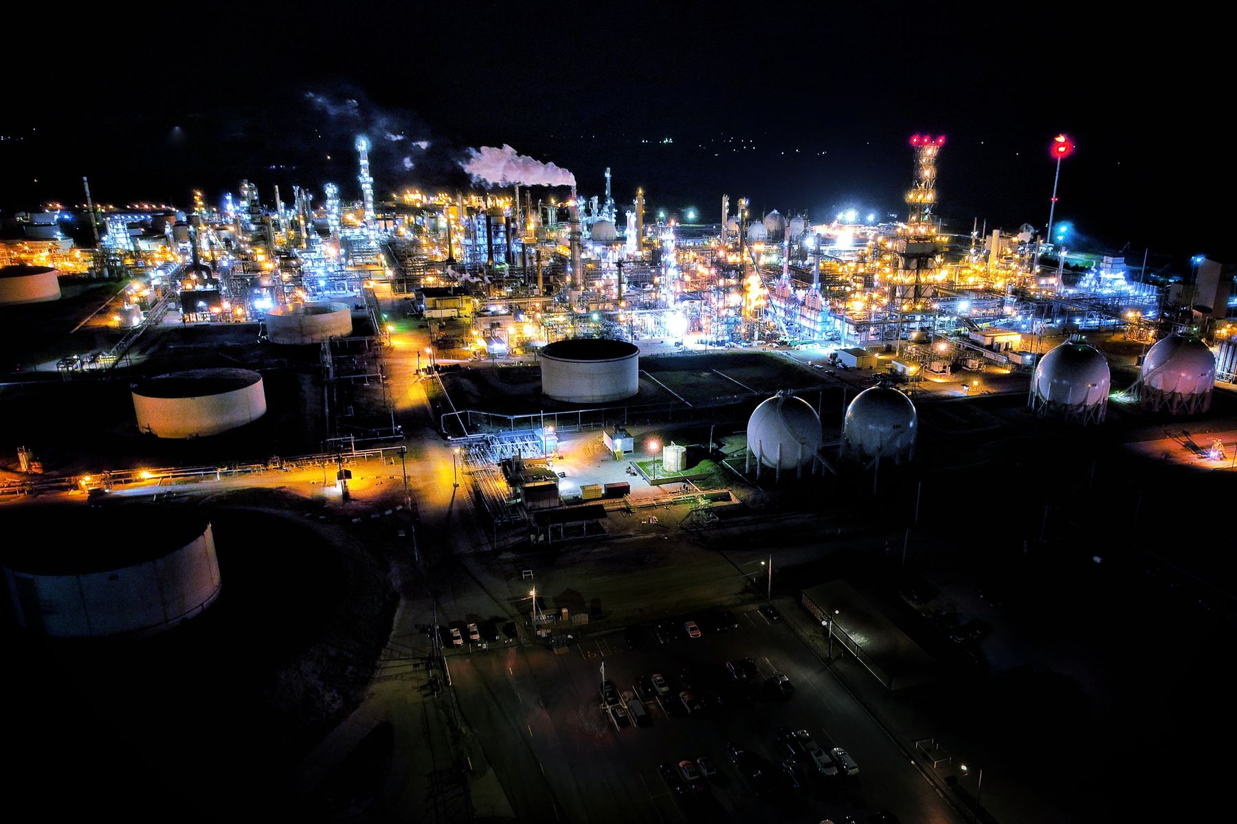 U.S. refinery and industrial processing facility in Kansas