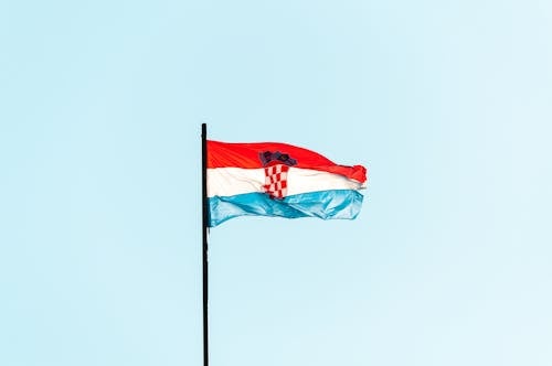 Ingyenes stockfotó csíkok, Horvátország, horvátország zászlaja témában