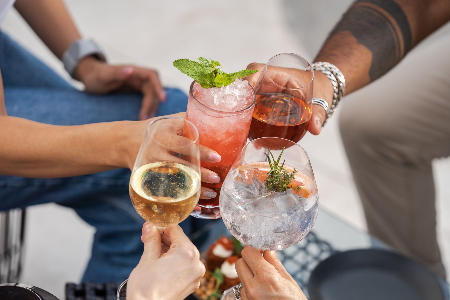 Chilled Limoncello Spritz Chilled Limoncello Spritz glass