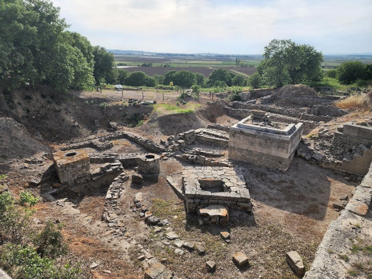 Ancient City Of Troy In Turkey