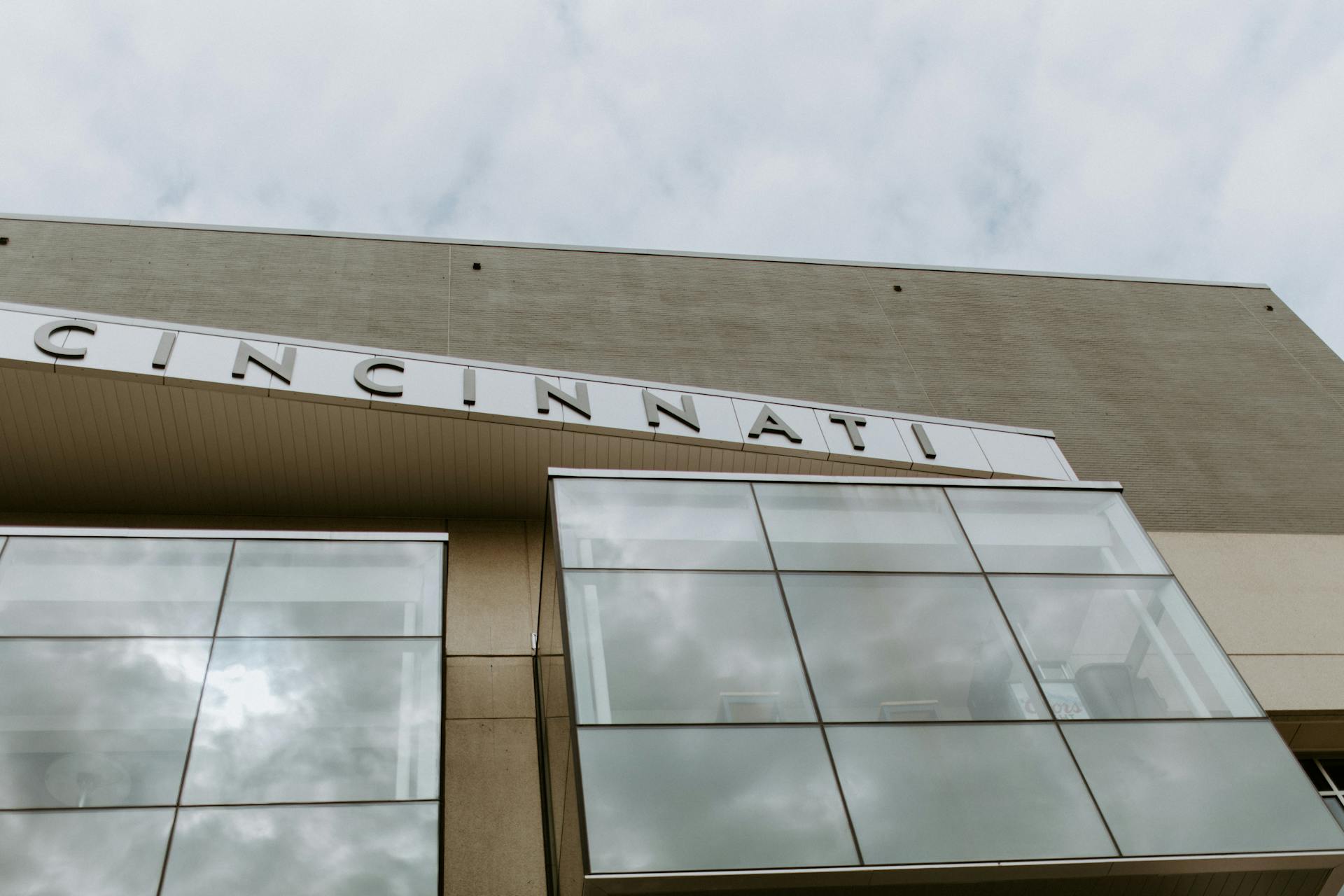 Exterior of an Office Building in Cincinnati